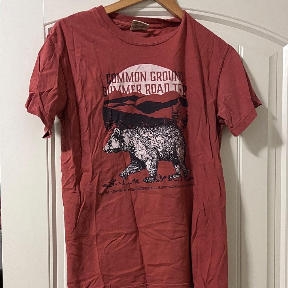 Comfort Colors Brick Red Graphic Tee